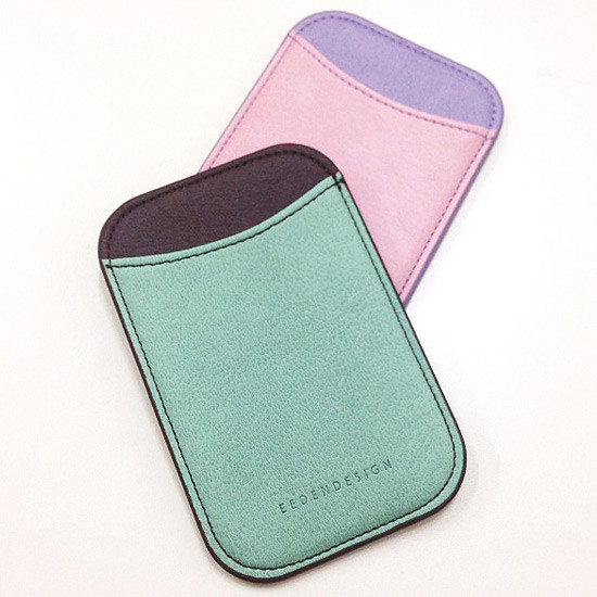 04 - Simple two tone flat card holder