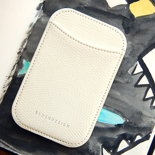 07 - Simple two tone flat card holder