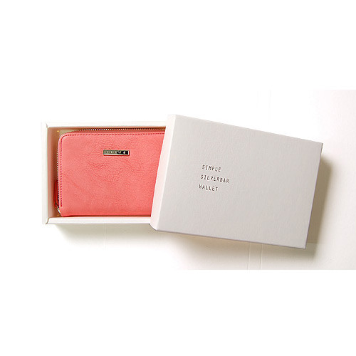 Package for Simple zippered accordion card wallet