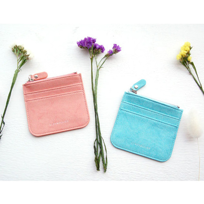Simple flat pocket card case holder Simple flat pocket card case holder