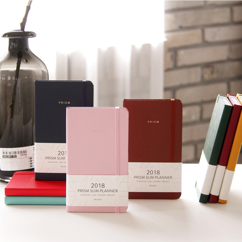 2018 Prism slim monthly dated planner scheduler 2018 Prism slim monthly dated planner scheduler