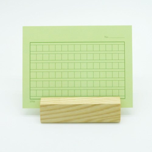 Forest squared manuscript paper postcard