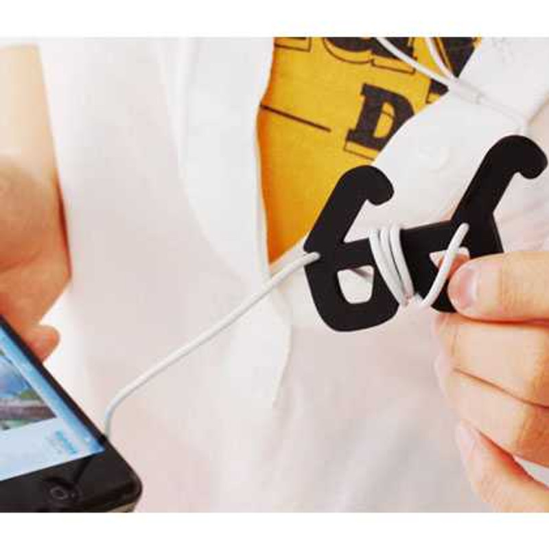 Look at me earphone cable winder - glasses