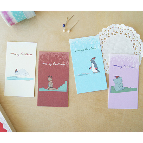 Noro story Christmas small message card