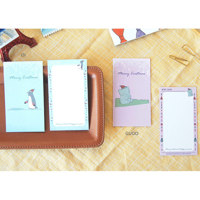 OI, GUOO - Noro story Christmas small message card