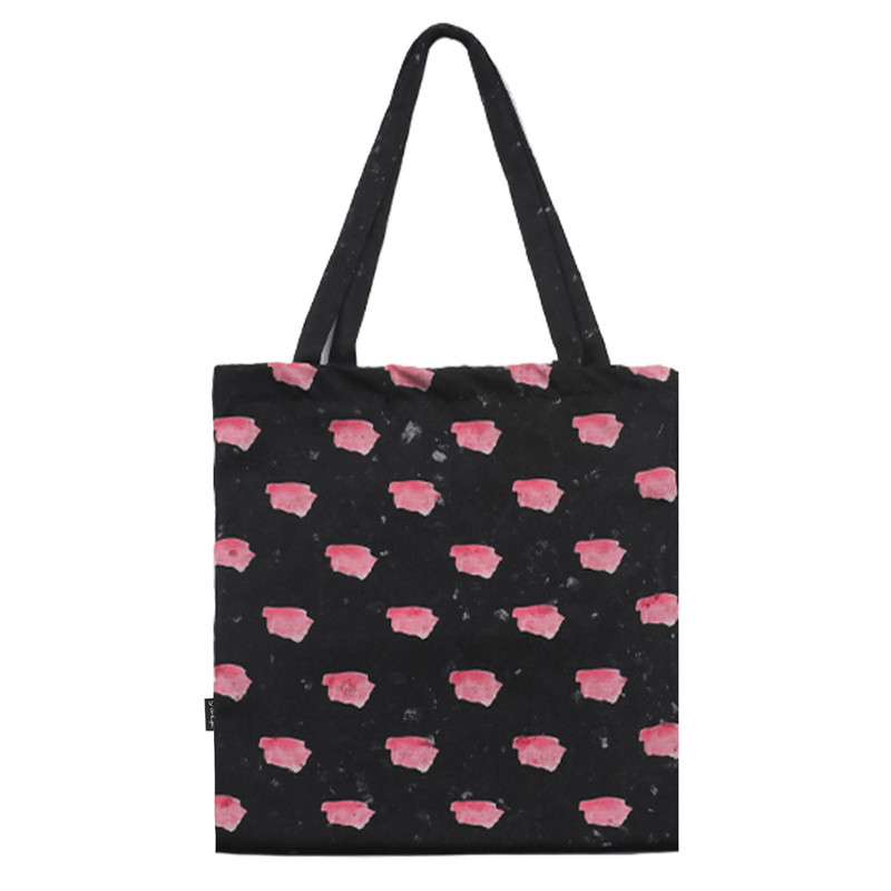 Love Polyester Oxford shoulder tote bag