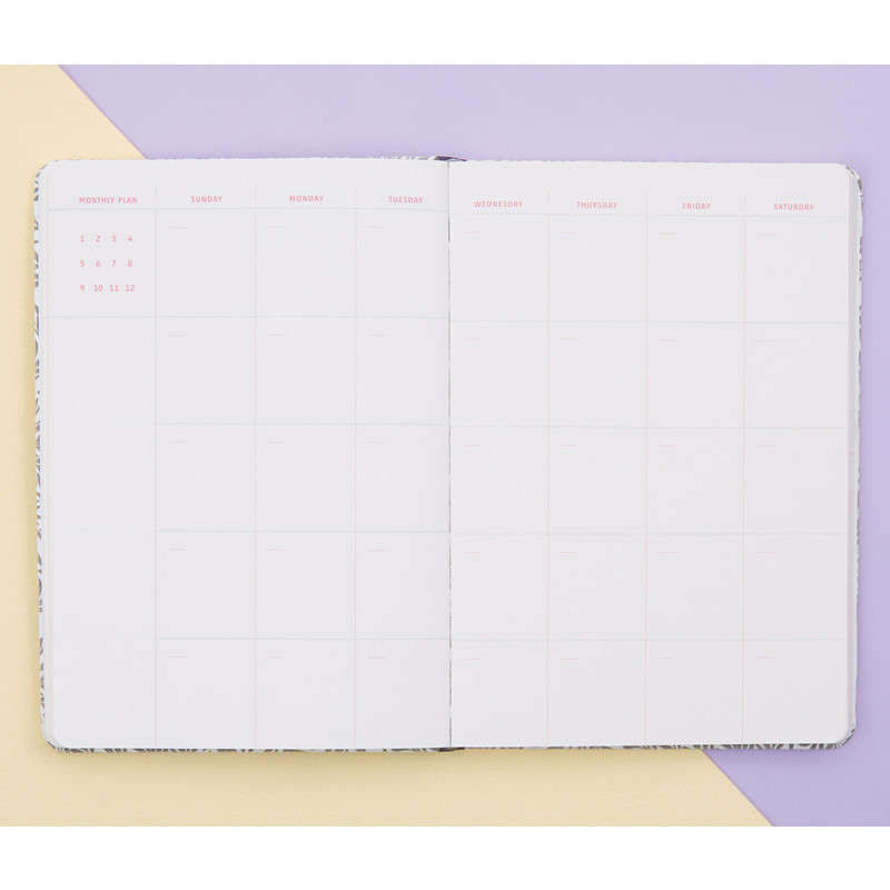 Monthly plan - Arpress pattern undated monthly journal diary Monthly plan - Arpress pattern undated monthly journal diary