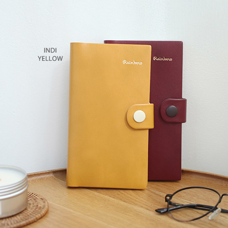 Indi yellow - 2018 Rainbow small dated diary