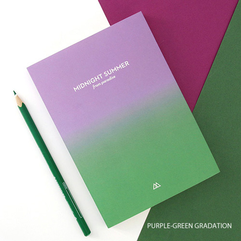 Purple-green gradation