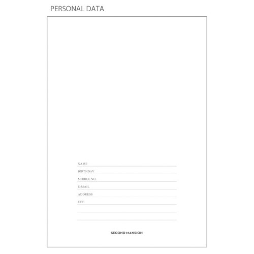 Personal data