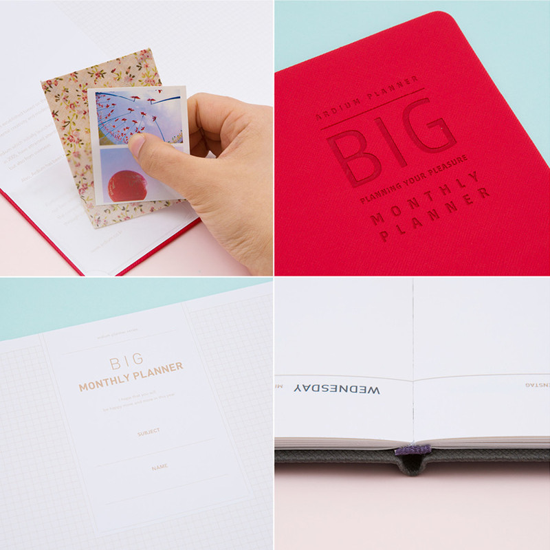 Detail of 2018 Premium big dated monthly planer Detail of 2018 Premium big dated monthly planer