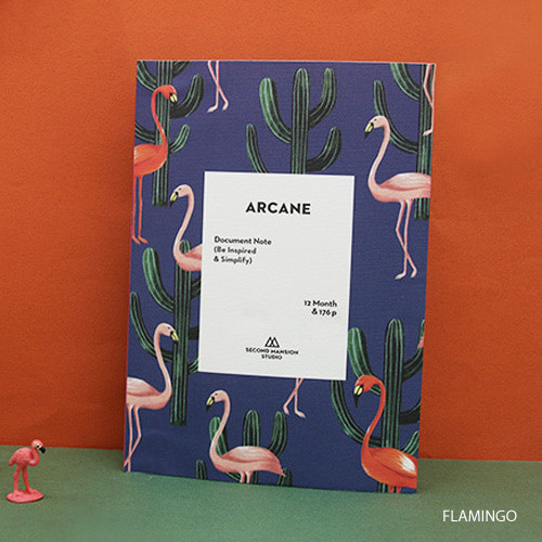 Flamingo - Arcane undated weekly diary scheduler