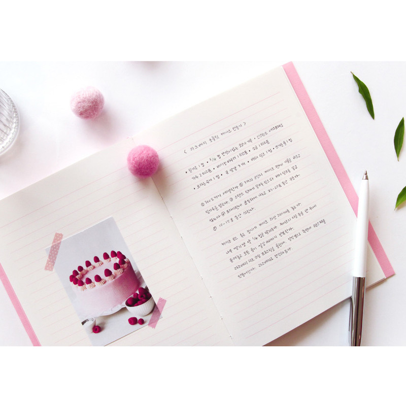 Line note - Chill out undated weekly planner