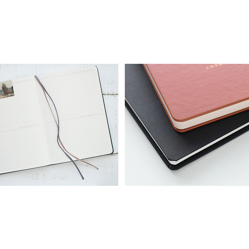 Detail of 2018 Moment large undated daily diary