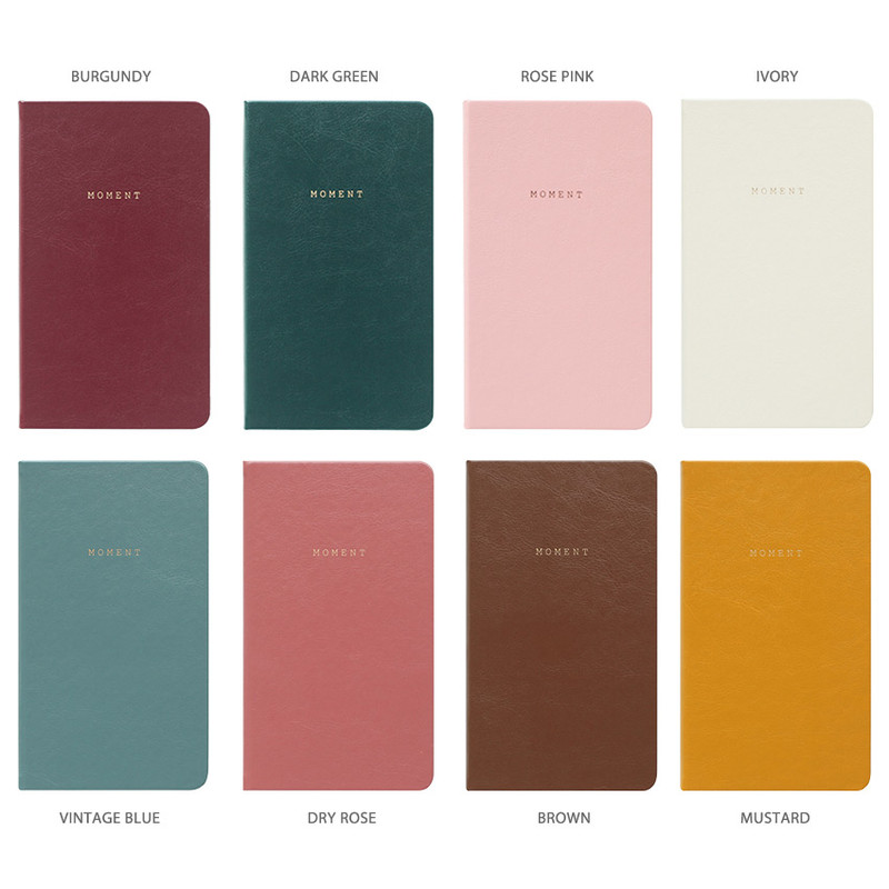 Colors of 2018 Moment small undated daily diary