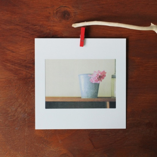 Square 4X6 White paper photo frame set