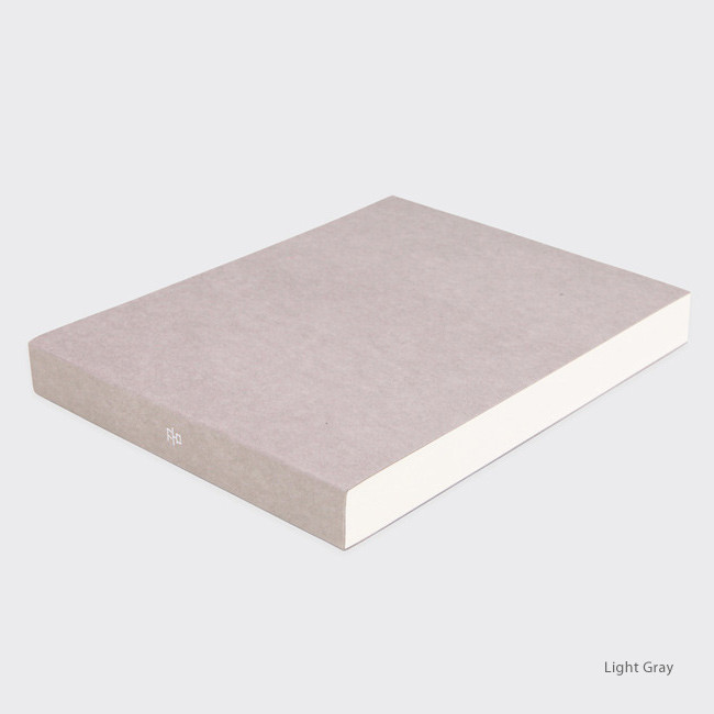 Light gray - Spring feelings large drawing notebook