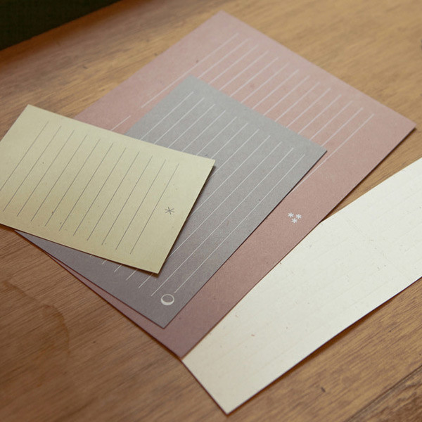 Spring feelings letter paper and envelope set