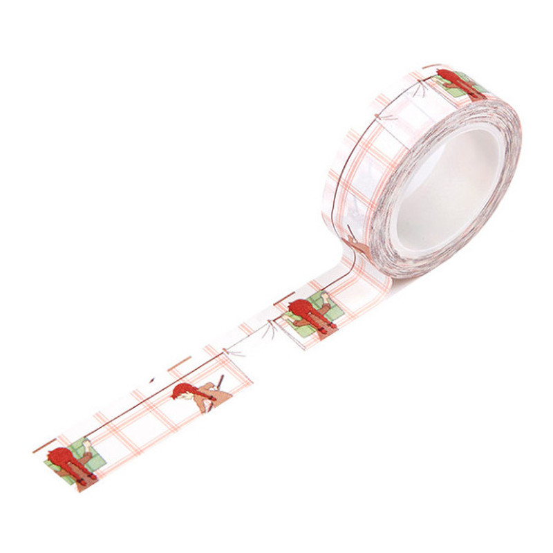 Cleaning anne 0.59X11yd single deco masking tape  Cleaning anne 0.59X11yd single deco masking tape