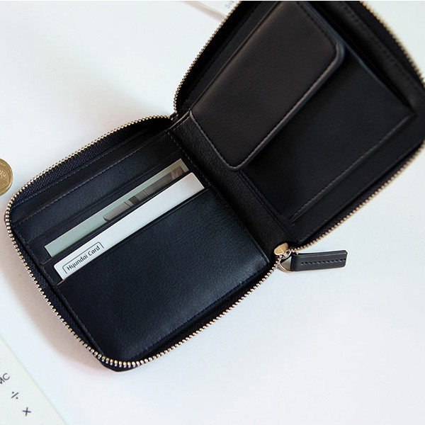 Caily zip around small wallet