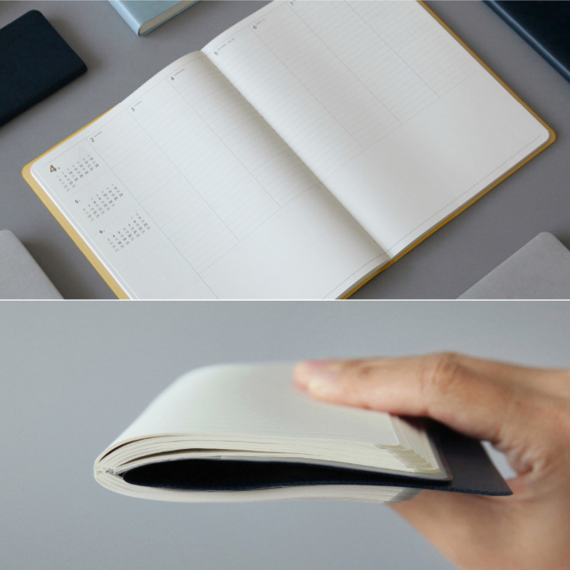 Detail of 2018 Notable memory A4 dated weekly planner Detail of 2018 Notable memory A4 dated weekly planner