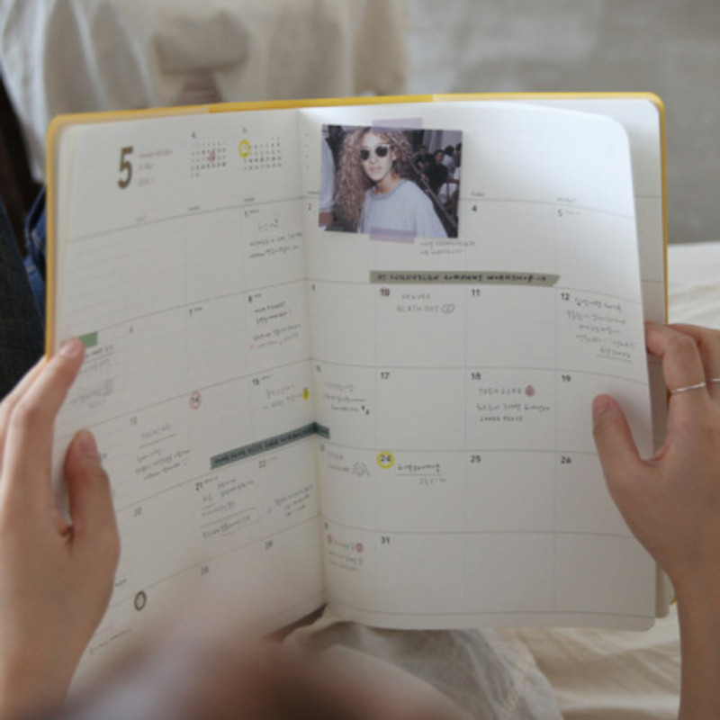 Monthly plan - 2018 Notable memory A4 dated weekly planner Monthly plan - 2018 Notable memory A4 dated weekly planner