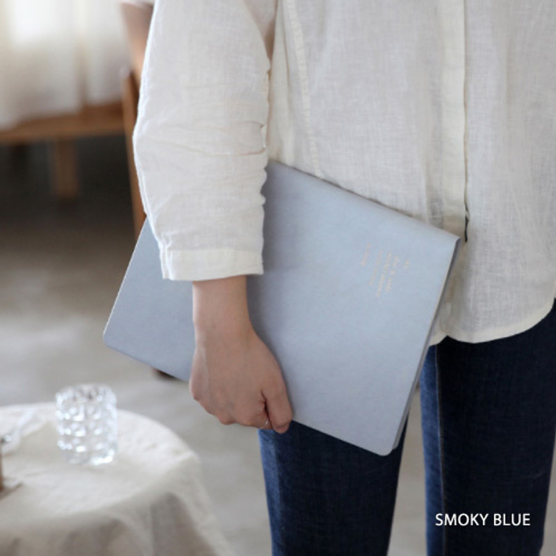 Smoky blue - 2018 Notable memory A4 dated weekly planner Smoky blue - 2018 Notable memory A4 dated weekly planner