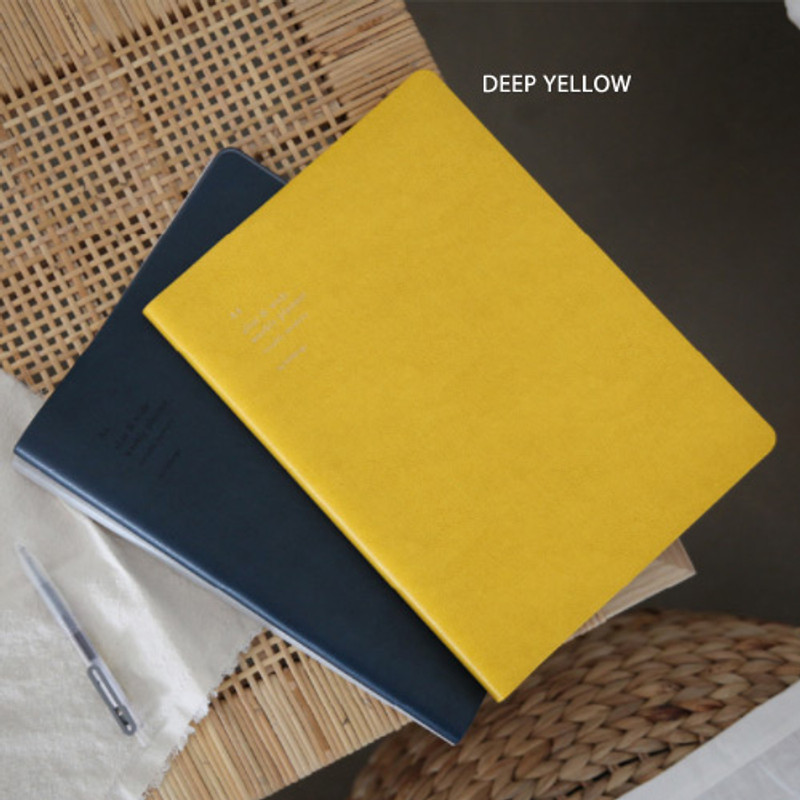 Mustard yellow - 2018 Notable memory A4 dated weekly planner Mustard yellow - 2018 Notable memory A4 dated weekly planner