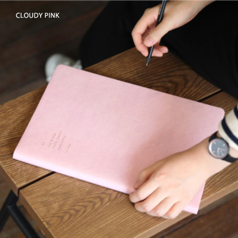 Cloudy pink - 2018 Notable memory A4 dated weekly planner Cloudy pink - 2018 Notable memory A4 dated weekly planner