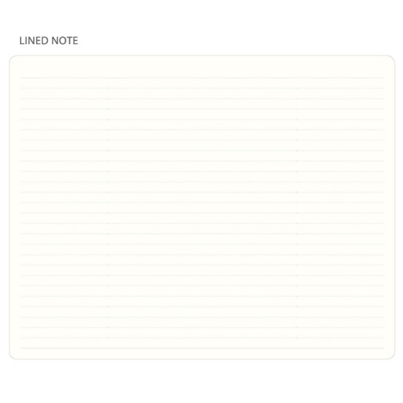 Lined note - 2018 Notable memory medium dated weekly planner Lined note - 2018 Notable memory medium dated weekly planner