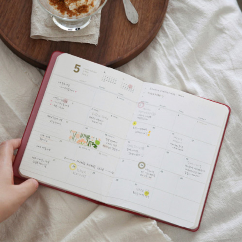 Monthly plan - 2018 Notable memory slim small dated weekly planner Monthly plan - 2018 Notable memory slim small dated weekly planner