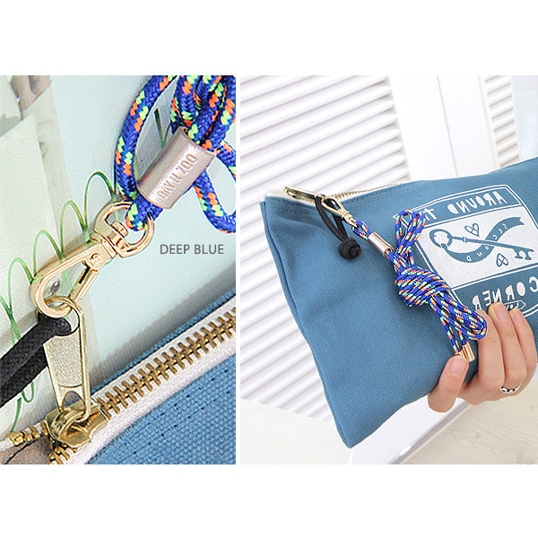 Deep blue - Day N zoo light bold neck strap