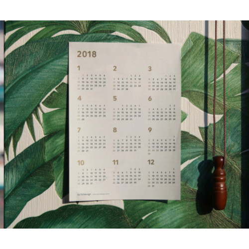 2018 Calendar
