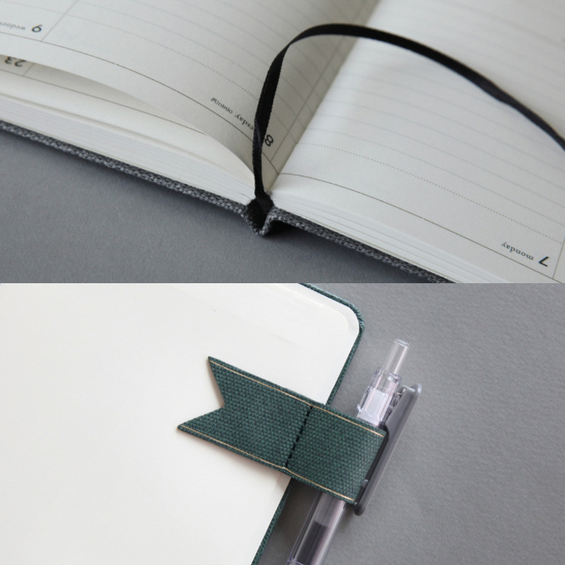 Detail of 2018 Making memory small dated daily planner