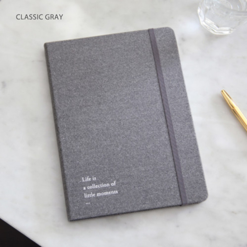 Classic gray - 2018 Making memory medium dated weekly planner