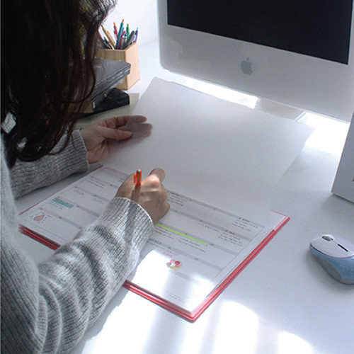 2018 Desk mat with dated monthly planner scheduler