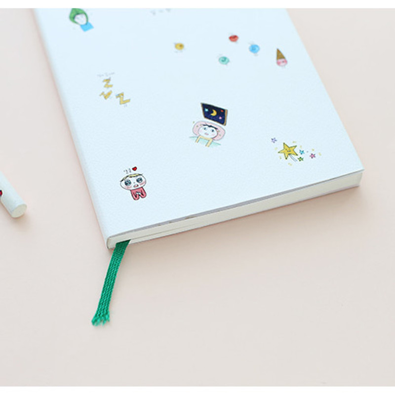 Ribbon bookmark - Todac Todac undated daily diary agenda Ribbon bookmark - Todac Todac undated daily diary agenda