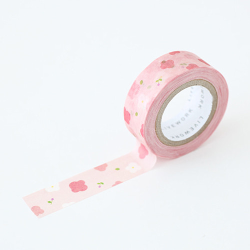 Piyo one spring day 0.59"X11yd single deco masking tape