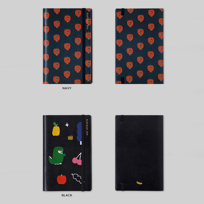 2018 Ghost pop dated weekly diary scheduler