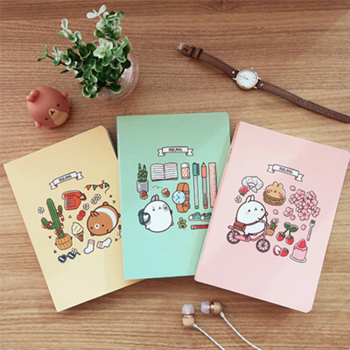 Molang undated weekly diary agenda