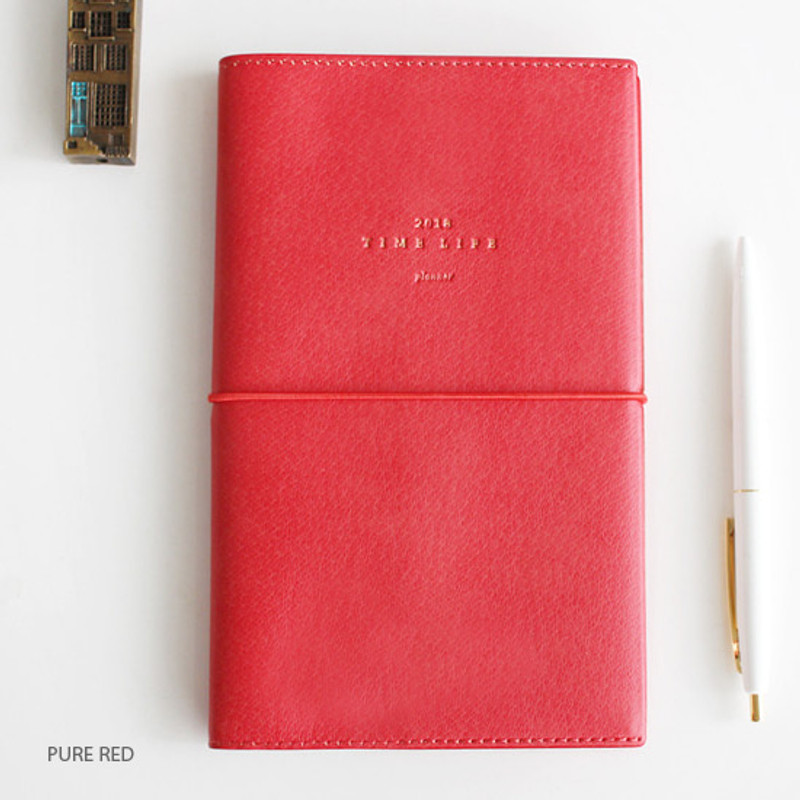 Red - 2018 Time life dated weekly planner Red - 2018 Time life dated weekly planner