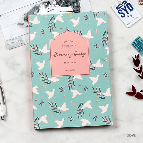 Dove - Pour vous humming undated weekly diary