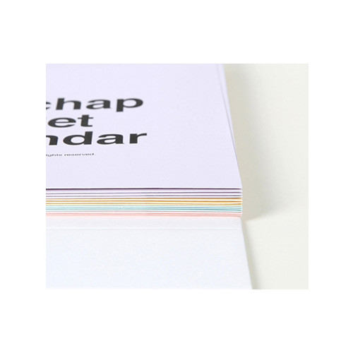 2018 Pocket spiral bound desk calendar