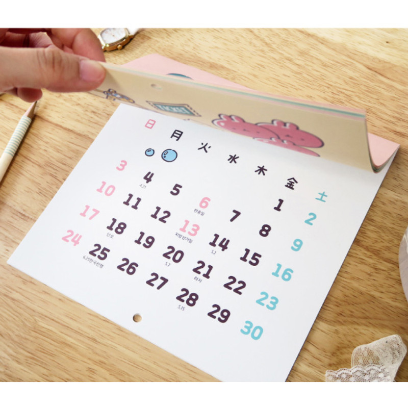 2018 Molang illustration wall calendar 2018 Molang illustration wall calendar