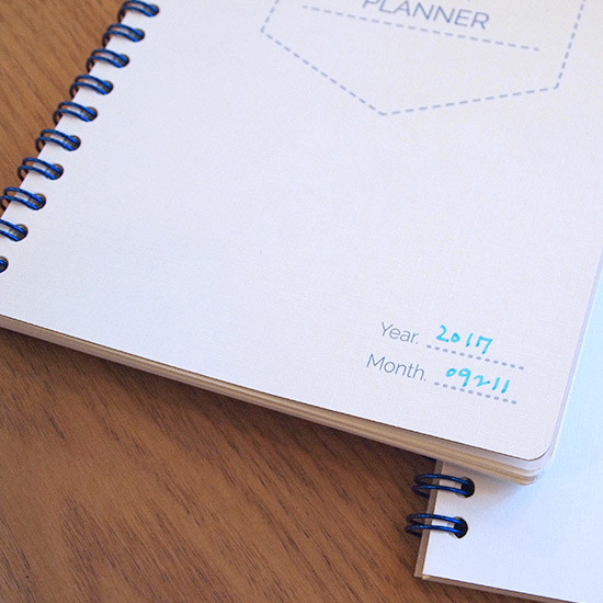 Simple 100 days study planner scheduler
