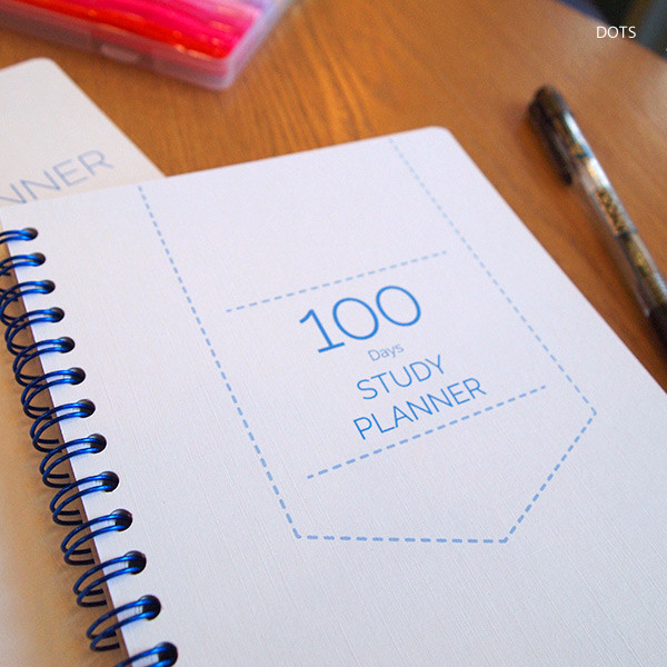 Simple 100 days study planner scheduler