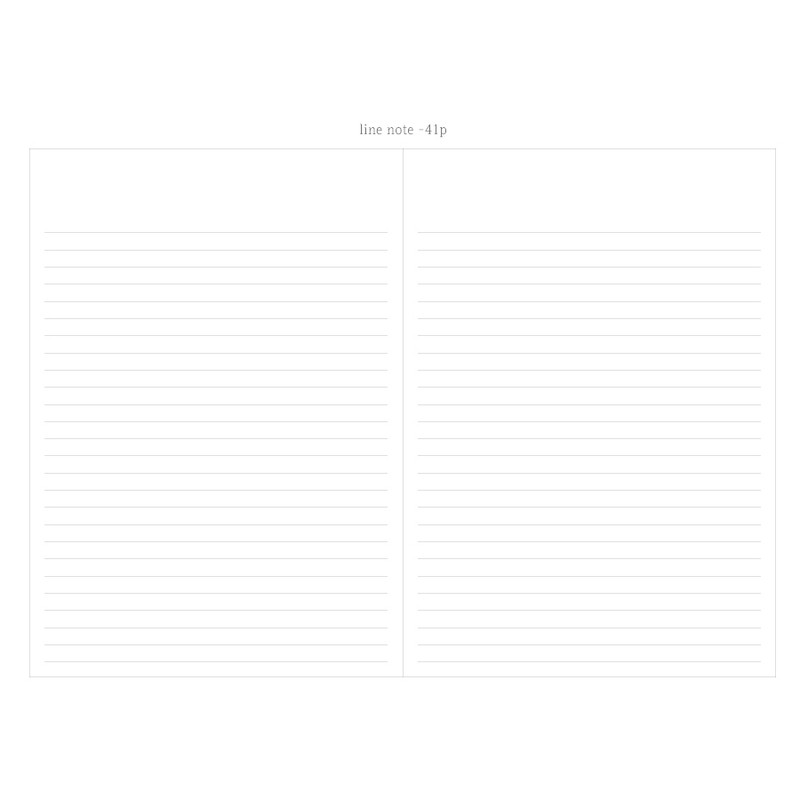 Line note - Plan for yourself 6 month large undated diary agenda Line note - Plan for yourself 6 month large undated diary agenda