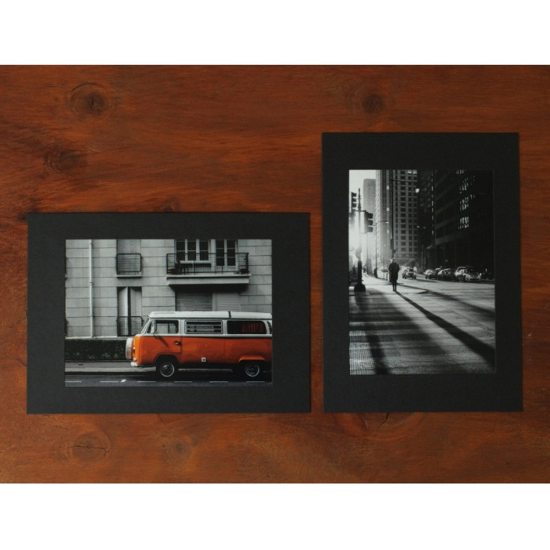 Square 5X7 Black paper photo frame set of 15 sheets Square 5X7 Black paper photo frame set of 15 sheets