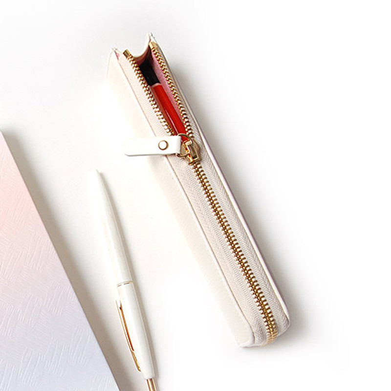 Simple compact zipper pencil case Simple compact zipper pencil case
