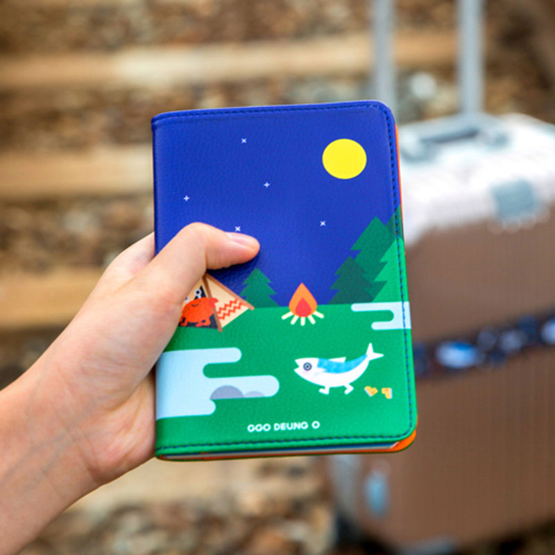Travel - Ggo deung o RFID blocking passport case Travel - Ggo deung o RFID blocking passport case